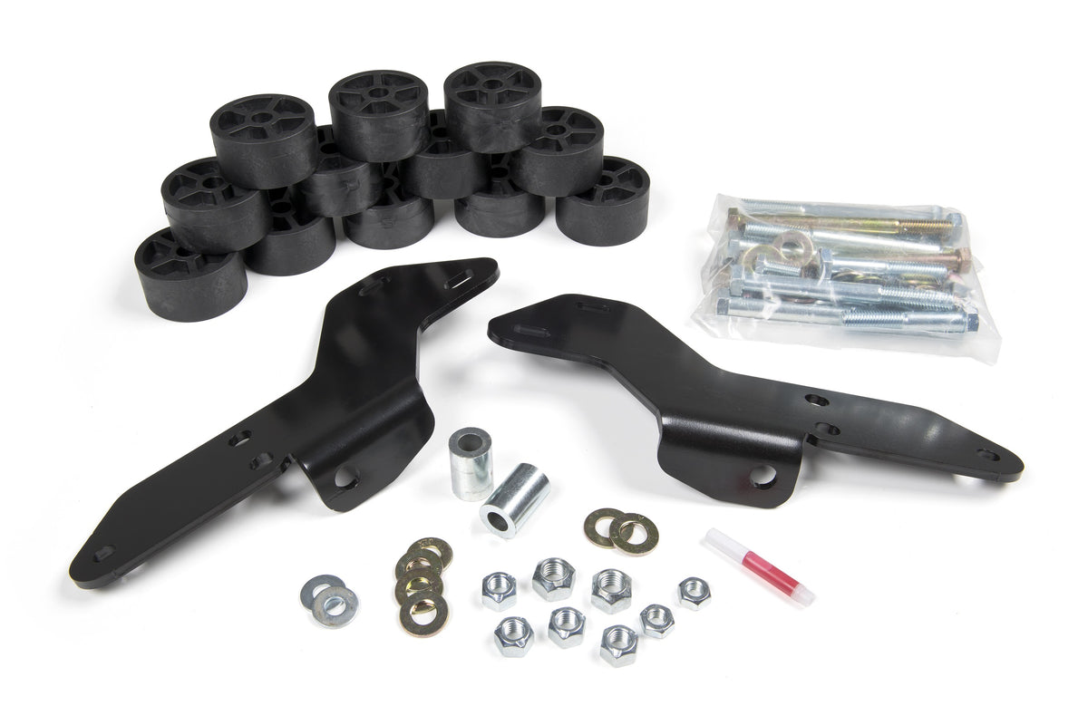 07-13 Chevrolet Avalanche 1.5 Inch Body Lift Zone Offroad