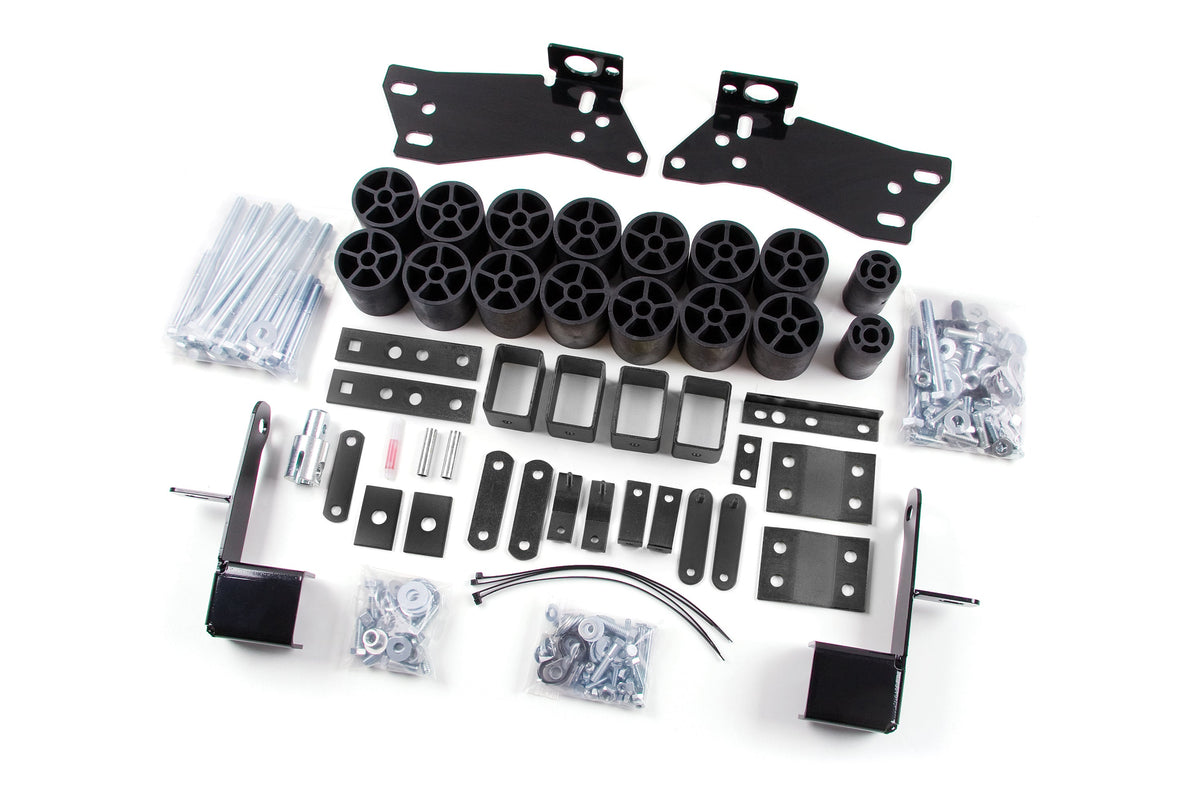 01-02 GM 1500 3 Inch Body Lift Zone Offroad