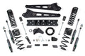 19-24 RAM 2500 6.5 Inch Radius Arm 4.5 Inch Rear Coils Diesel 6-Bolt T-Case Zone Offroad