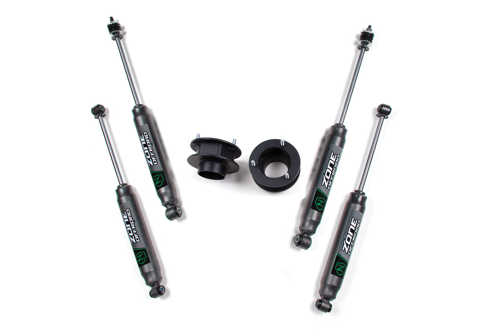 94-00 Doge RAM 1500 94-00 RAM 2500/3500 4WD 2.5 Inch Leveling Kit Zone Offroad
