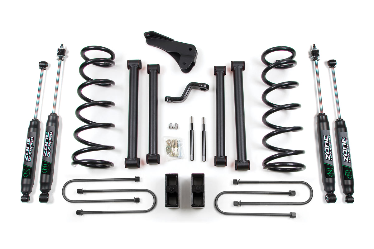 03-07 Dodge Powerwagon 3 Inch Lift Kit With Shocks Zone Offroad