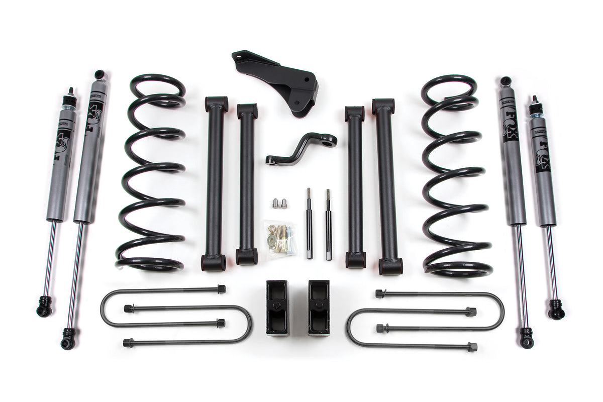 09 Dodge Powerwagon 3 Inch Lift Kit With Shocks Zone Offroad