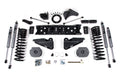 25-26 Ram 2500 4WD (Diesel) 4 Inch Radius Arm Suspension Lift Kit, 2.5 Inch Rear Lift, Spacer - Nitro Shocks Zone Offroad