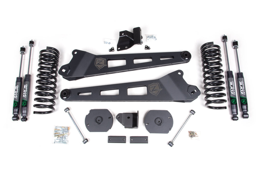 2025 Ram 2500 4WD (Diesel) 3 Inch Suspension Lift Kit, 1.25 Inch Rear Lift, Spacer - Nitro Shocks Zone Offroad