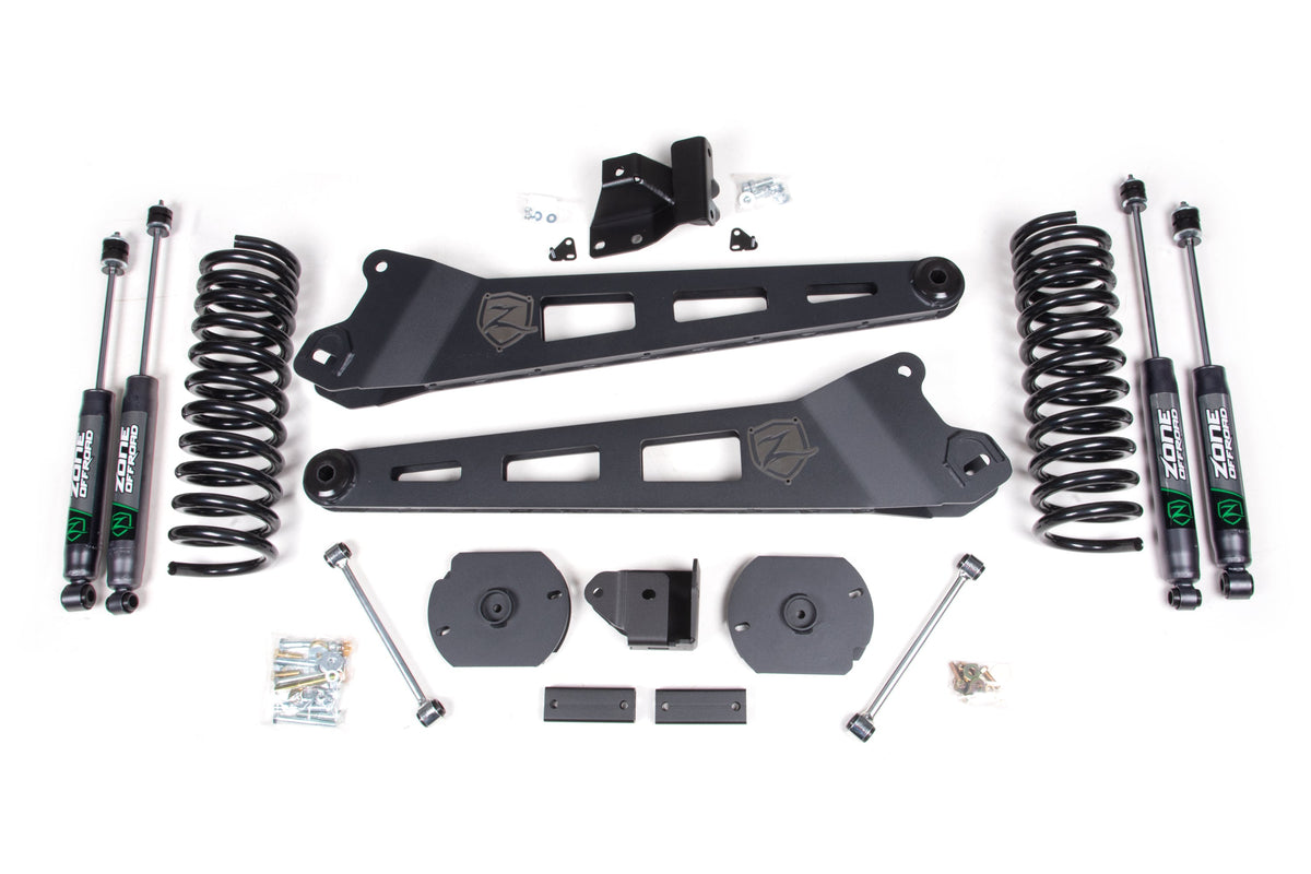 2025 Ram 2500 4WD (Diesel) 3 Inch Suspension Lift Kit, 1.25 Inch Rear Lift, Spacer - Nitro Shocks Zone Offroad