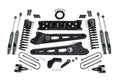 25-26 Ram 3500 (Gas) 4 Inch Radius Arm Suspension Lift Kit, 2 Inch Rear Lift, Block W/O Overload - Nitro Shocks Zone Offroad
