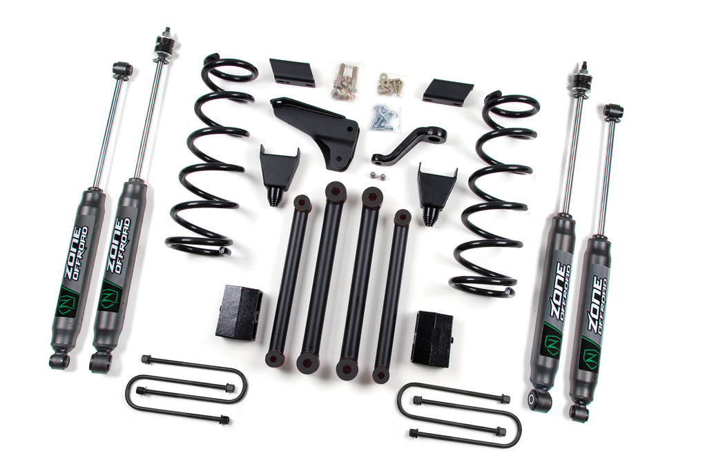 10-12 Dodge RAM 2500 5.0 Inch  Coil Spring Lift Kit With 4-1/8 Axle Zone Offroad