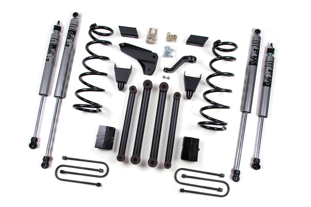 10-12 Dodge RAM 2500 5.0 Inch  Coil Spring Lift Kit With 4-1/8 Axle Zone Offroad