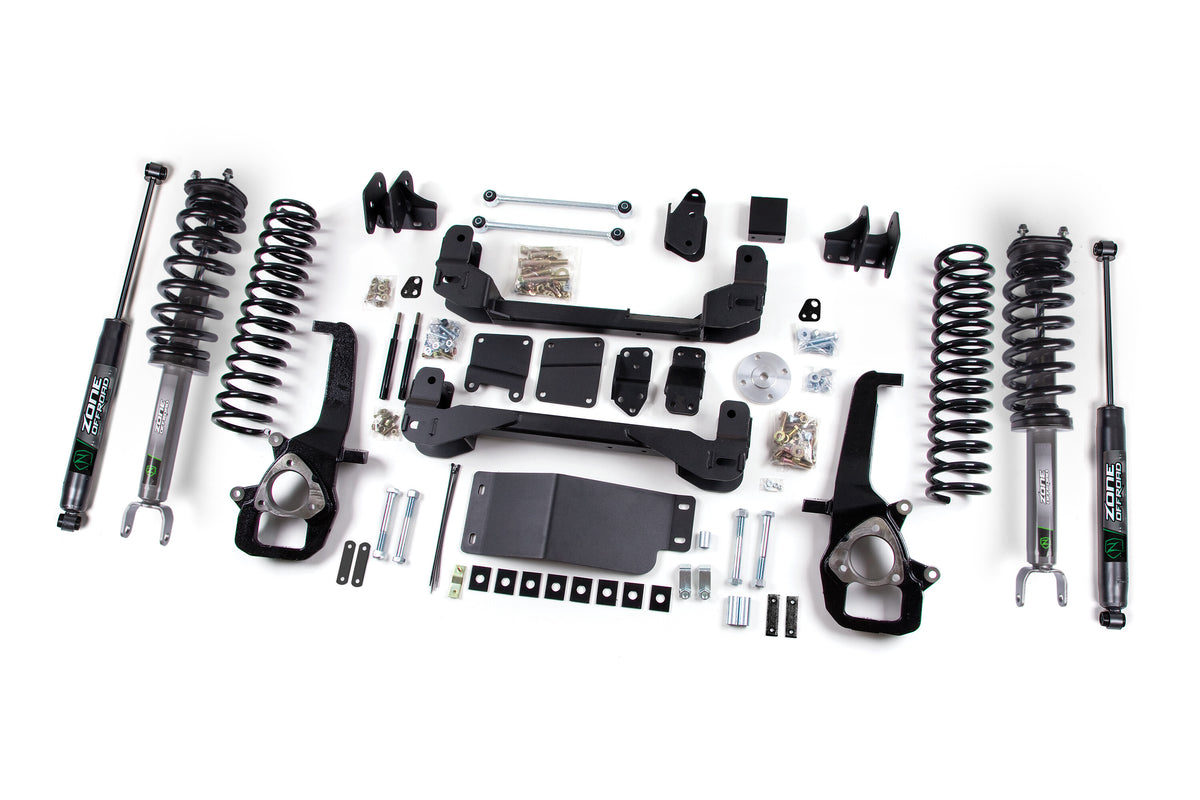 2012 Dodge 1500 6 Inch Front 3 Inch Rear Strut Spacer Lift Kit Zone Offroad