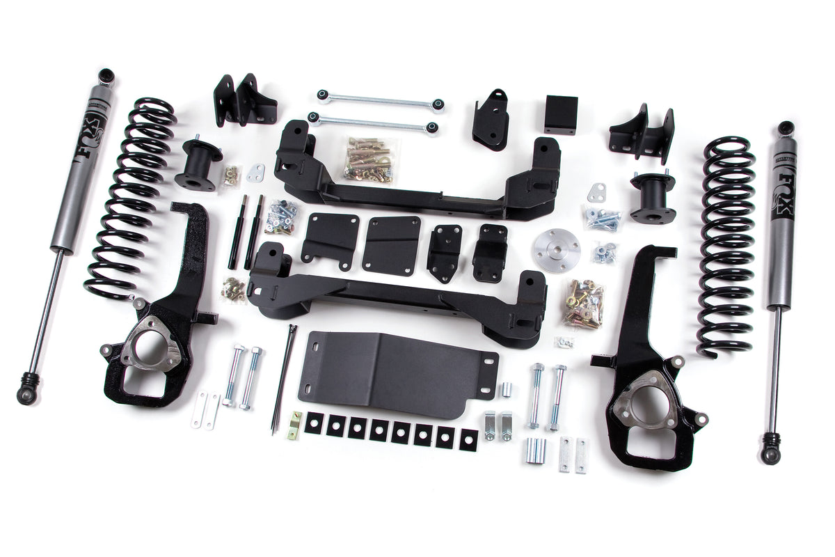 2012 Dodge 1500 6 Inch Front 3 Inch Rear Strut Spacer Lift Kit Zone Offroad
