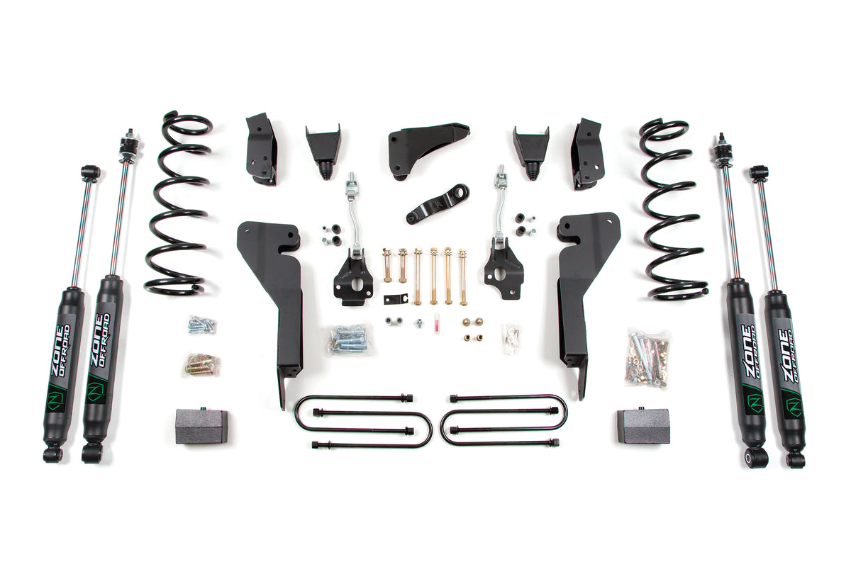 03-07 Dodge RAM 2500 6 Inch Lift Kitw/3.5 Inch Axle Gas Zone Offroad