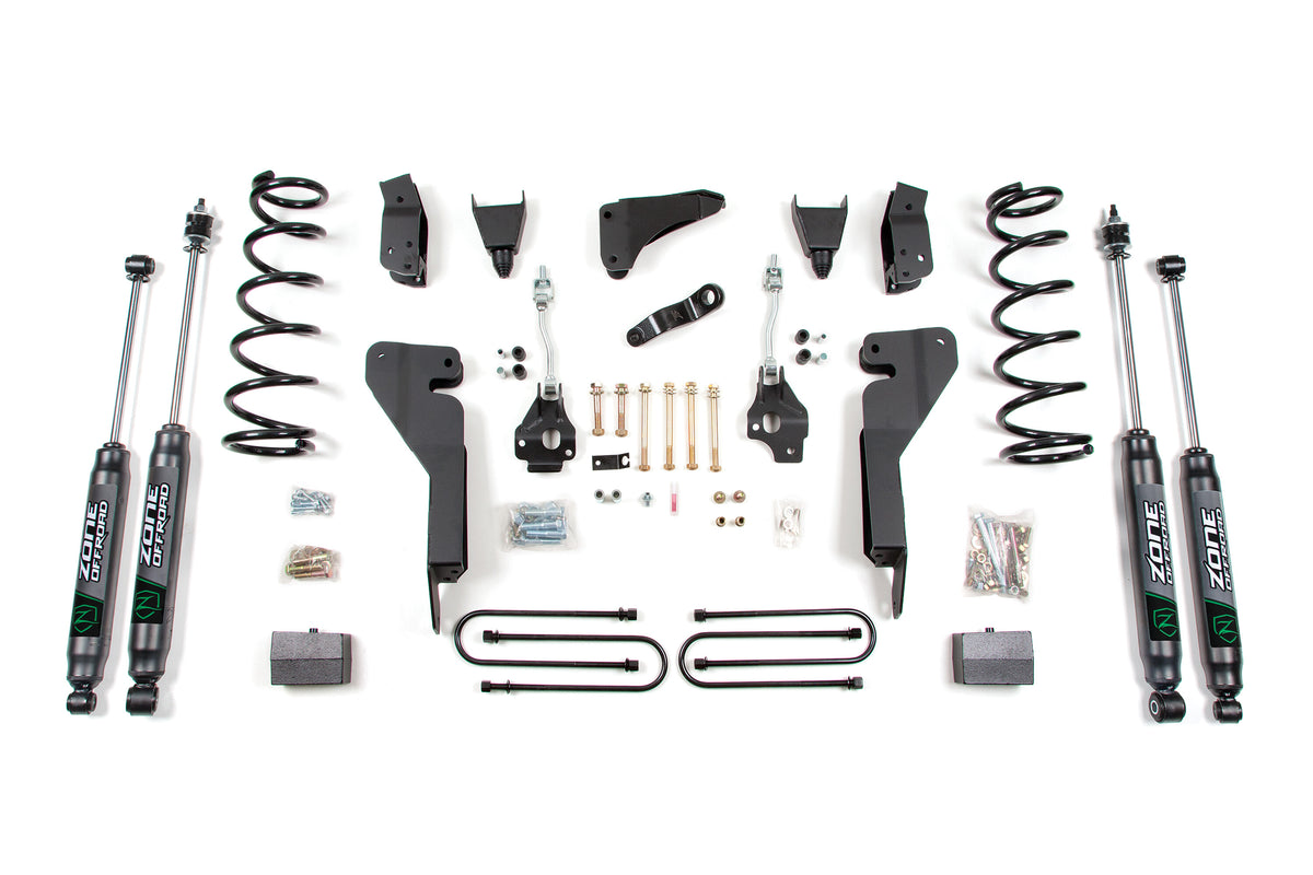 08 Dodge RAM 2500 6 Inch Lift Kit With 3.5 Inch Axle Diesel Zone Offroad