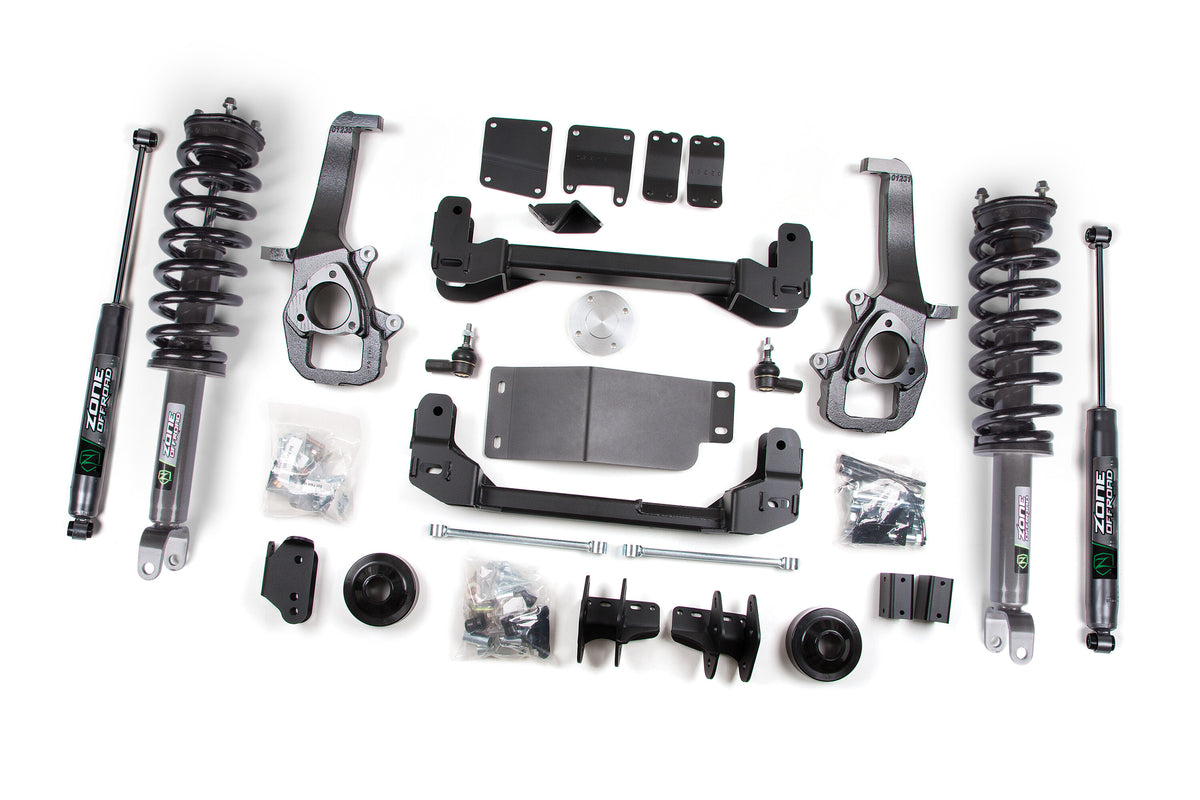2013 Dodge 1500 4 Inch Front/2 Inch Rear Suspension Lift Zone Offroad