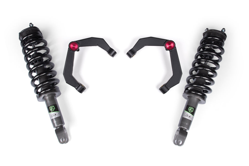 12-18 Ram 1500 4WD 2 Inch Leveling Kit, 0 Inch Rear Lift - Nitro Loaded Struts Zone Offroad