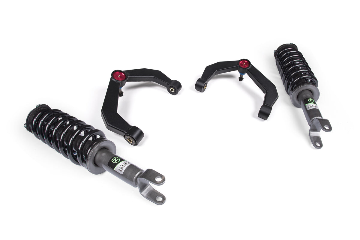 12-18 Ram 1500 4WD 2 Inch Leveling Kit, 0 Inch Rear Lift - Nitro Loaded Struts Zone Offroad