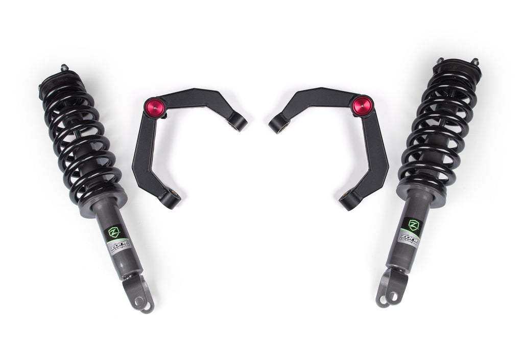 19-26 Ram 1500 4WD 2 Inch Leveling Kit, 0 Inch Rear Lift - Nitro Loaded Struts Zone Offroad
