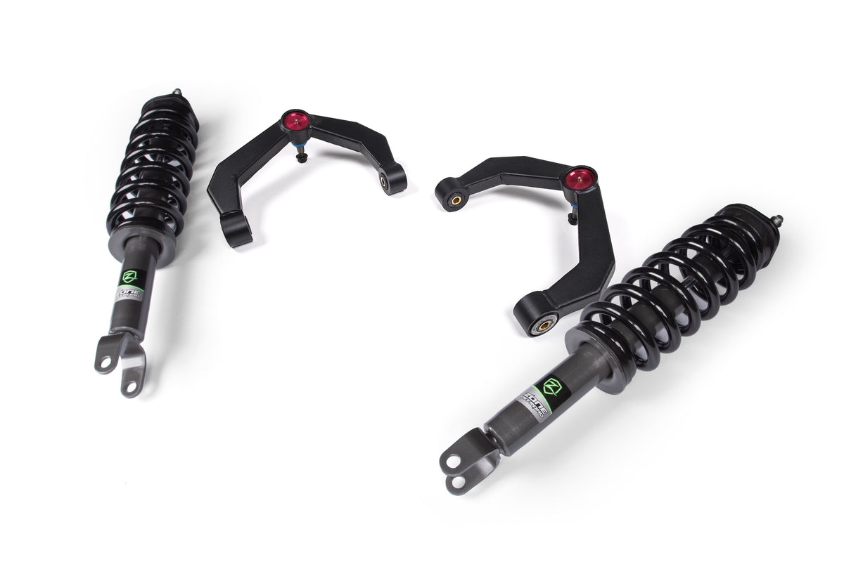 19-26 Ram 1500 4WD 2 Inch Leveling Kit, 0 Inch Rear Lift - Nitro Loaded Struts Zone Offroad