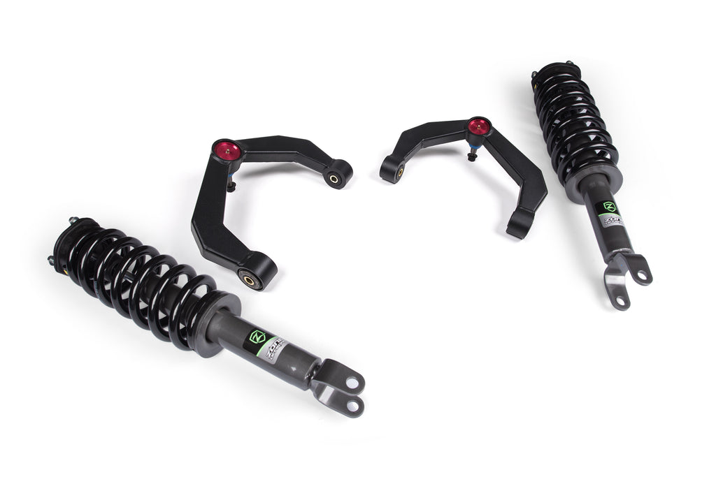 19-26 Ram 1500 4WD 2 Inch Leveling Kit, 0 Inch Rear Lift - Nitro Loaded Struts Zone Offroad