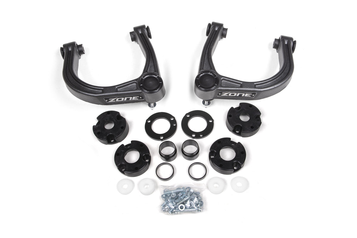 21-23 Ford Bronco 2 Door 3.5 Inch Adventure Series Lift Kit Badlands Non Sasquatch Only Zone Offroad