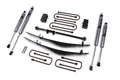 00-05 Ford Excursion 4 Inch Leaf Spring Lift Kit Zone Offroad