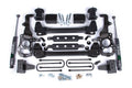 21-24 Ford F-150 2WD 6 Inch Lift Kit 4 Inch Rear Lift Block Spacer Front Zone Offroad