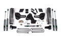 23-25 Ford F350 DRW 4WD 7 Inch Radius Arm Drop Suspension Lift Kit, 5 Inch Rear, Block, Gas - Fox 2.0 Adventure Series Front And Rear Shocks Zone Offroad