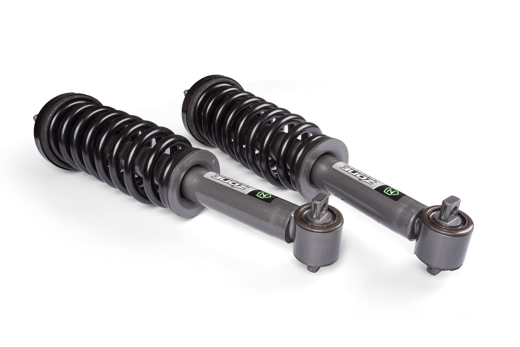 14-26 Ford F-150 4WD 2 Inch Leveling Kit, 0 Inch Rear Lift - Nitro Loaded Struts Zone Offroad