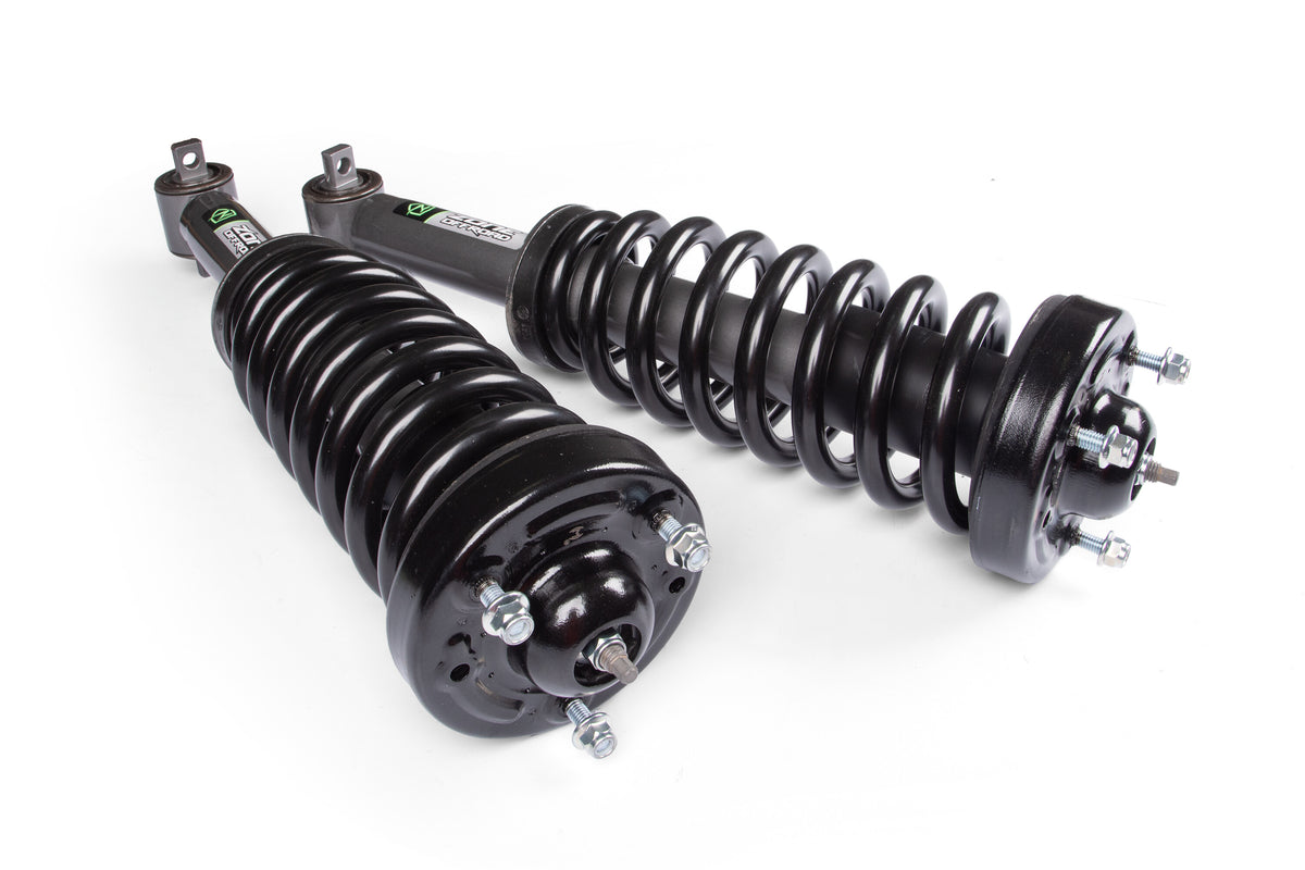 14-26 Ford F-150 4WD 2 Inch Leveling Kit, 0 Inch Rear Lift - Nitro Loaded Struts Zone Offroad