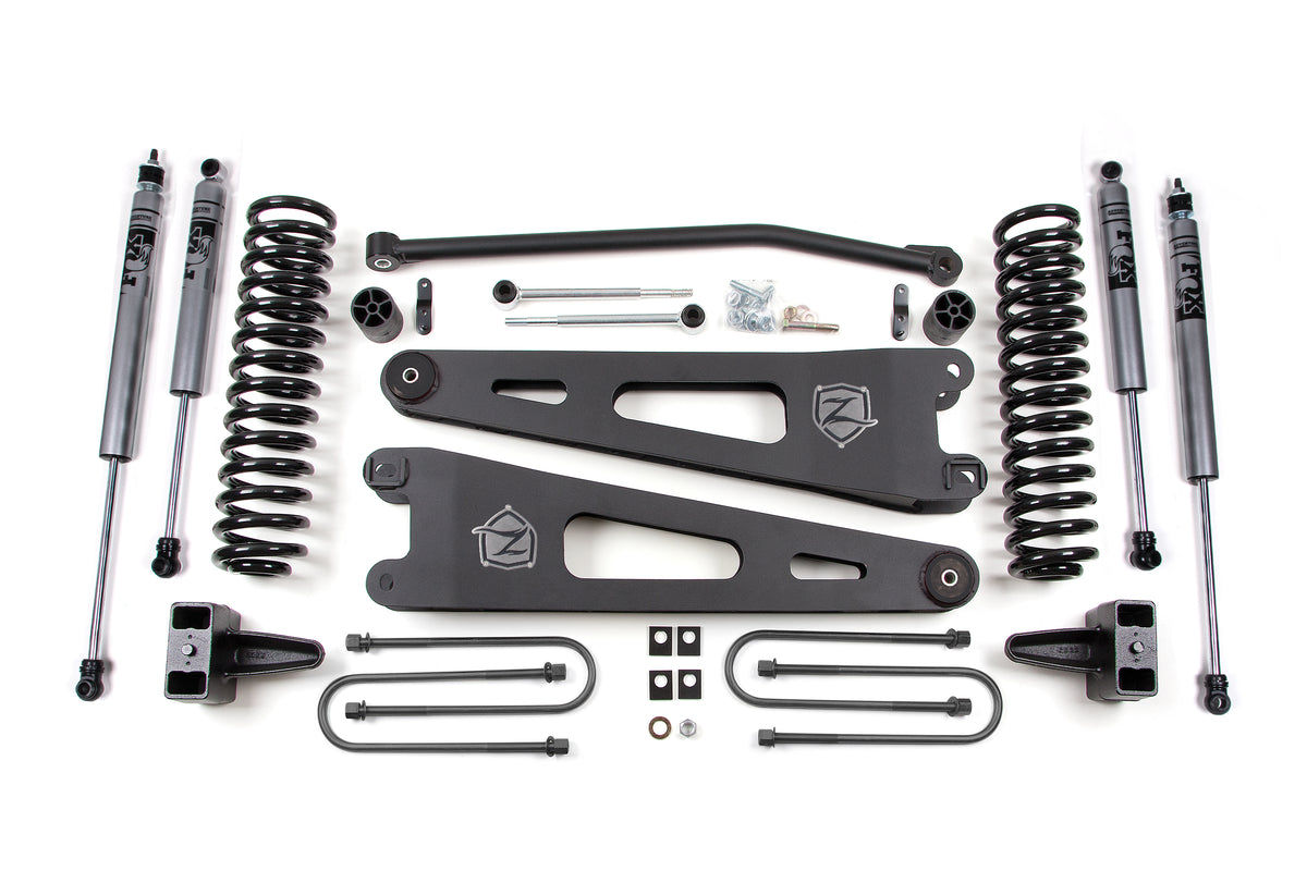 05-07 Ford F-250/F-350 Super Duty 4 Inch Radius Arm Lift Kit Diesel Zone Offroad