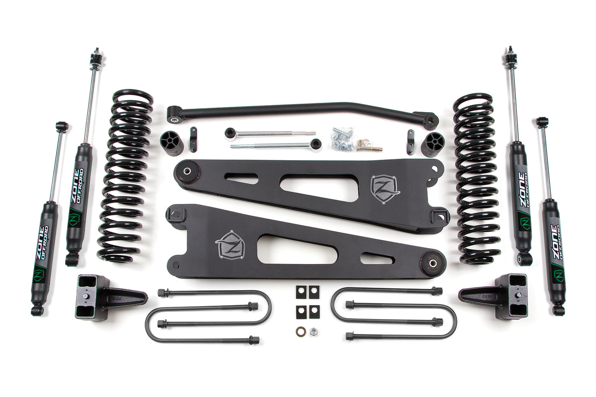 05-07 Ford F-250/F-350 Super Duty 4 Inch Radius Arm Lift Kit Diesel Zone Offroad