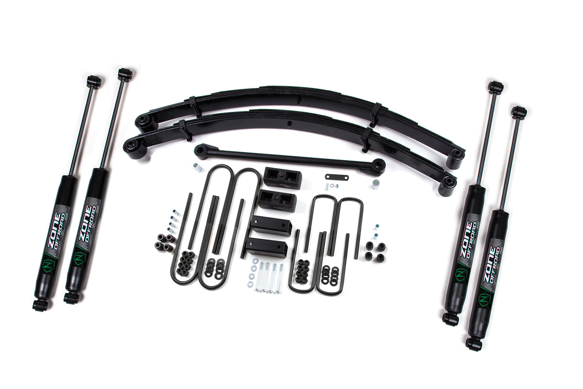00-05 Ford Excursion 6 Inch Leaf Spring Lift Kit Zone Offroad