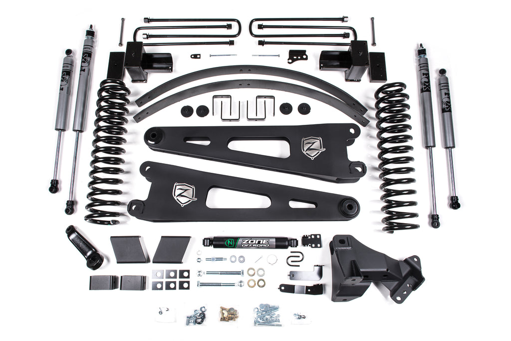 17-19 Ford F-250/350 Super Duty 6 Inch Lift Kit Diesel 2 Leaf Main Zone Offroad