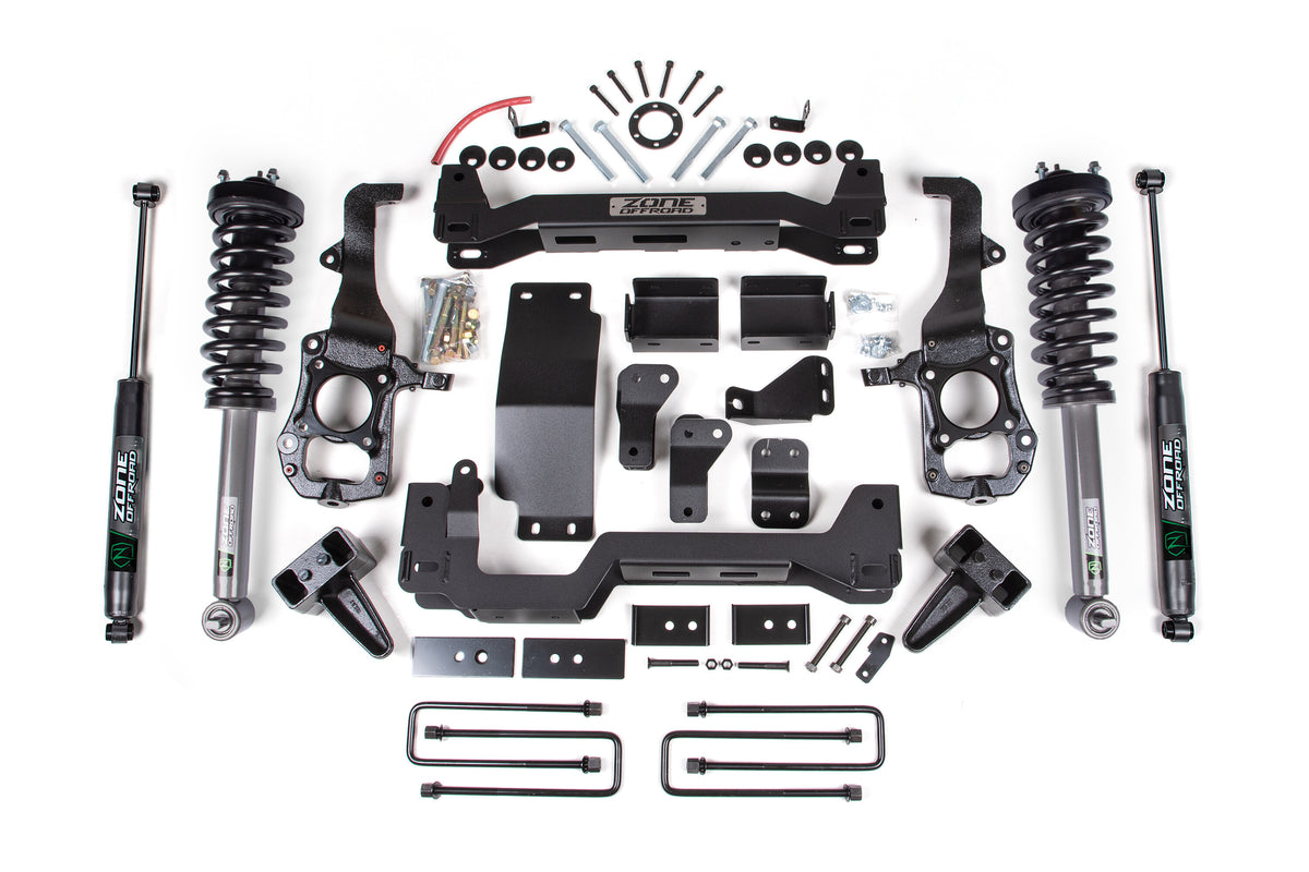 21-24 Ford F-150 6 Inch Zone Lift Kit Zone Offroad