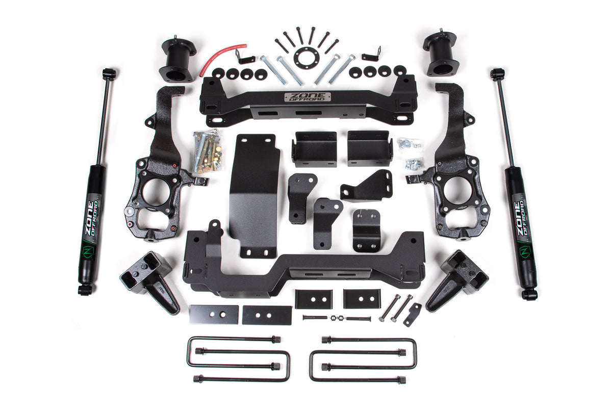 21-24 Ford F-150 4 Inch Zone Lift Kit Zone Offroad