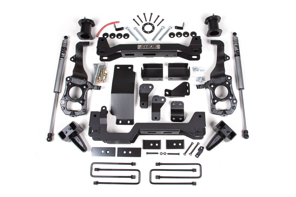 21-24 Ford F-150 4 Inch Zone Lift Kit Zone Offroad