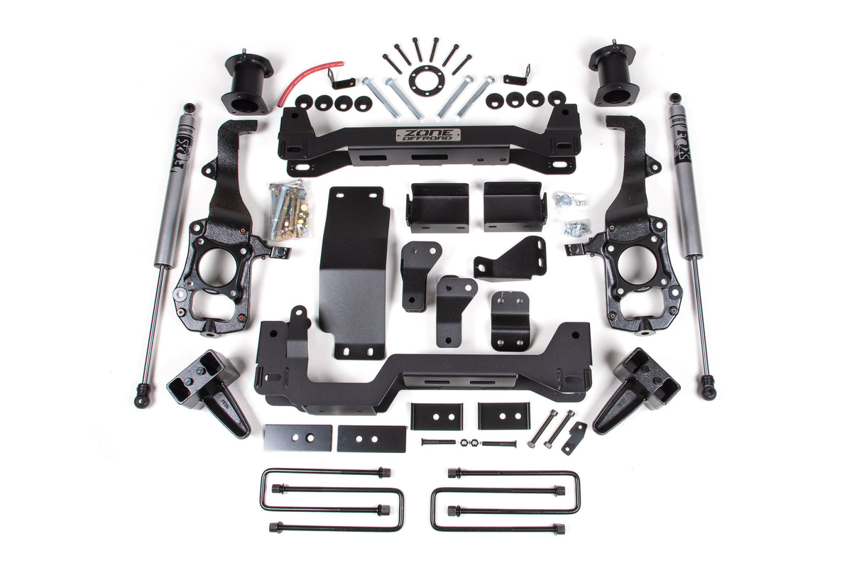 21-24 Ford F-150 4 Inch Zone Lift Kit Zone Offroad