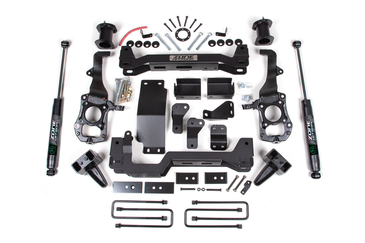 21-24 Ford F-150 4 Inch Zone Lift Kit Zone Offroad