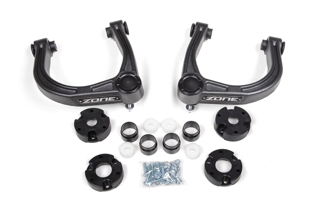 21-23 Ford Bronco 2 Door 4 Inch Adventure Series Lift Kit Base Shock Package Models Only No Shocks Zone Offroad