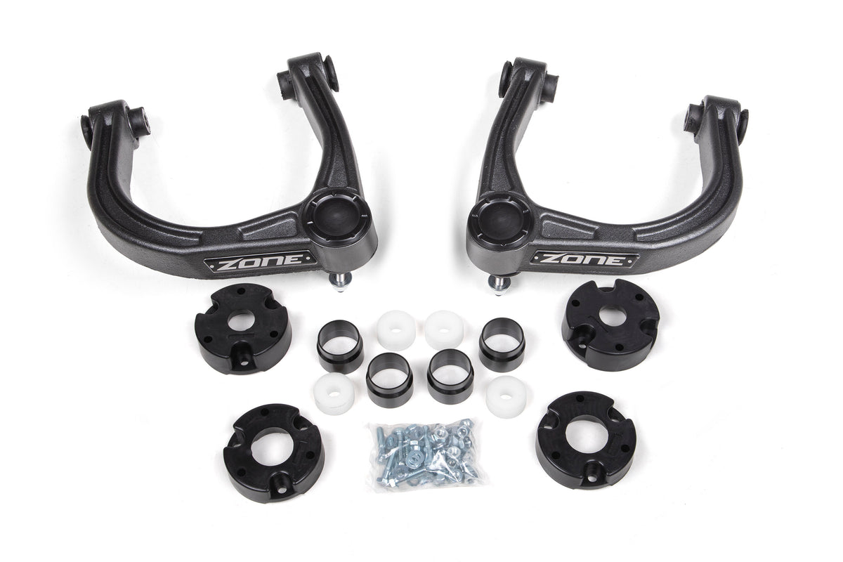 21-23 Ford Bronco 4 Door 4 Inch Adventure Series Lift Kit Base Shock Package Models Only No Shocks Zone Offroad