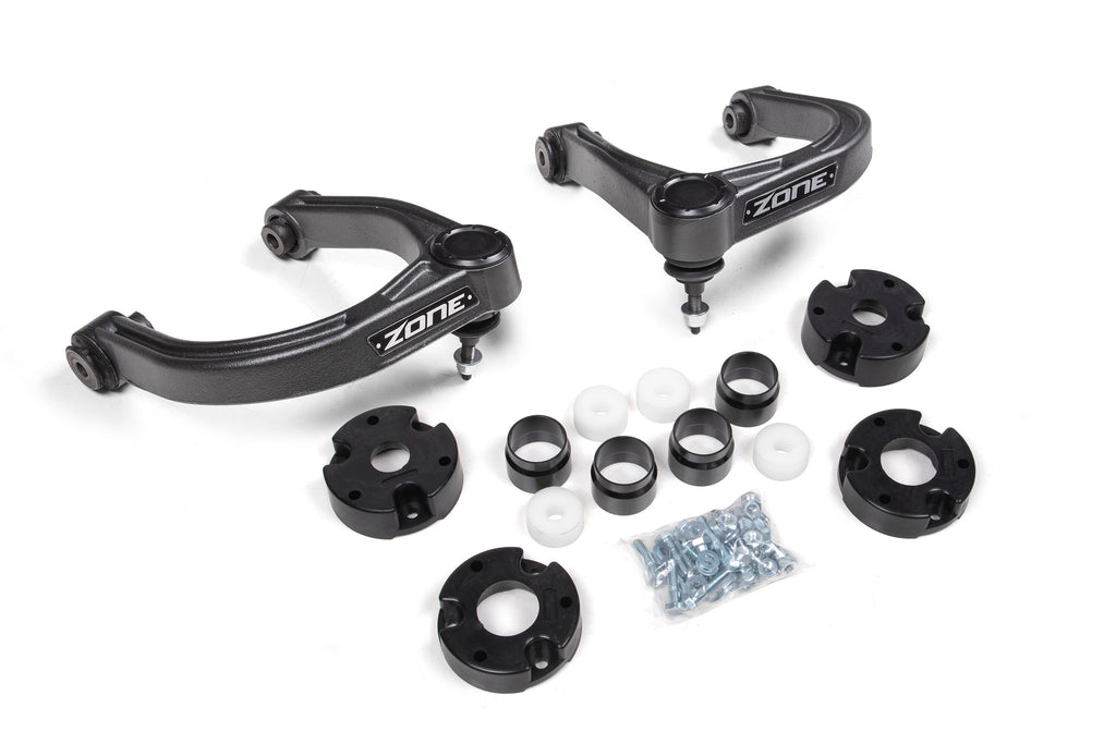 21-23 Ford Bronco 4 Door 4 Inch Adventure Series Lift Kit Base Shock Package Models Only No Shocks Zone Offroad