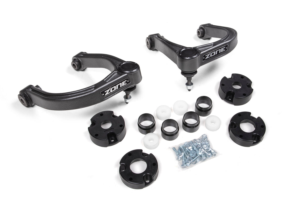 21-23 Ford Bronco 4 Door 4 Inch Adventure Series Lift Kit Base Shock Package Models Only No Shocks Zone Offroad
