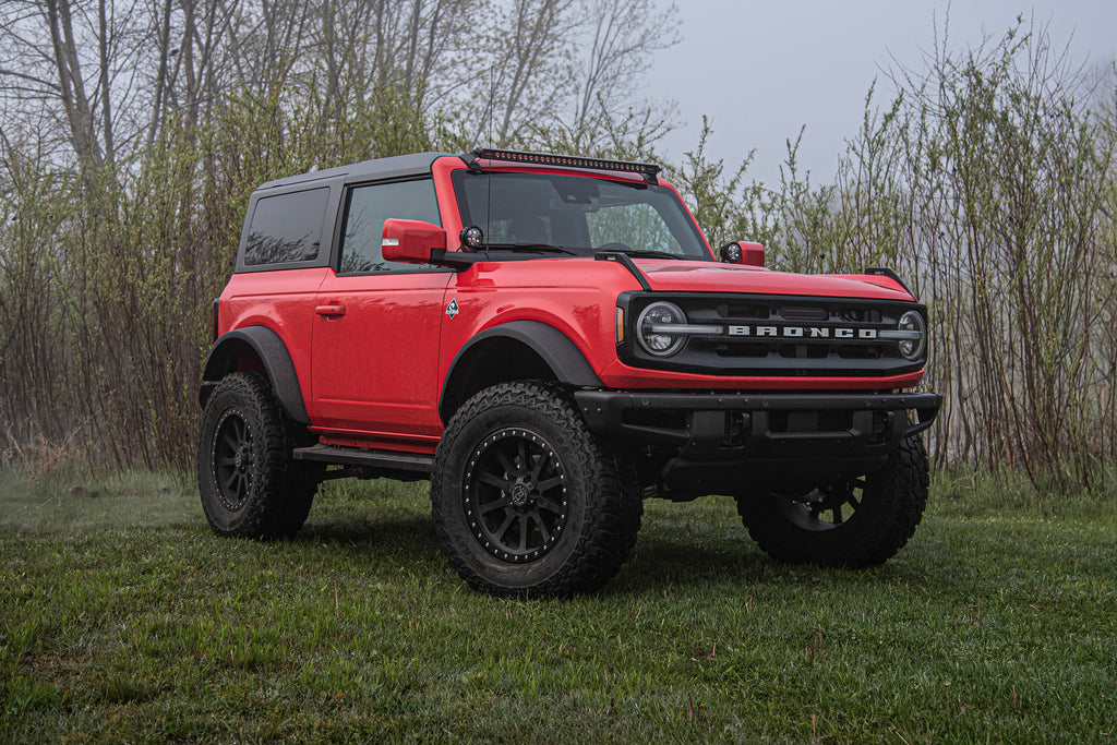 21-23 Ford Bronco 4 Door 4 Inch Adventure Series Lift Kit Base Shock Package Models Only No Shocks Zone Offroad