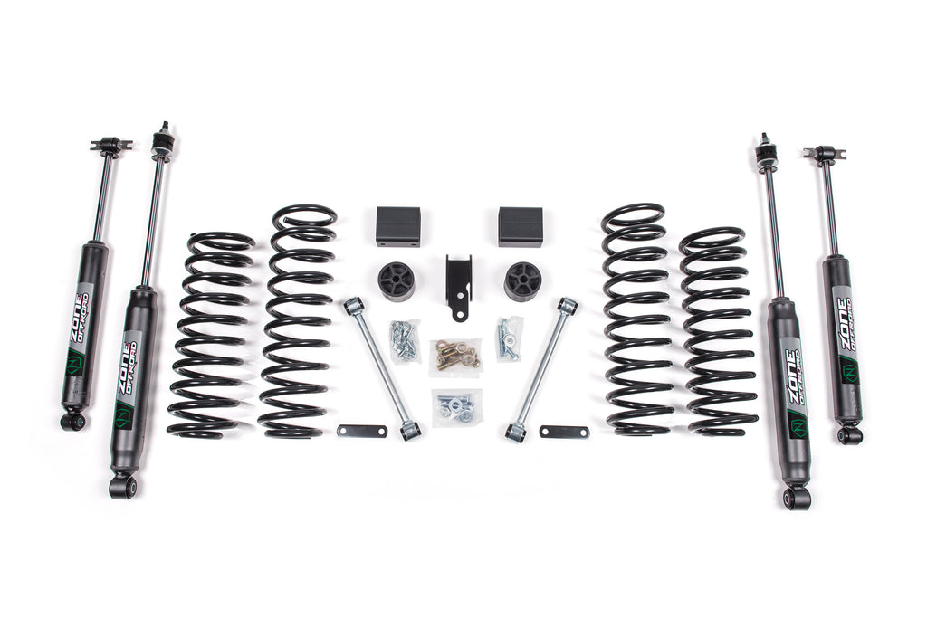 07-11 Jeep Wrangler JK 4WD 3 Inch Lift Kit Zone Offroad
