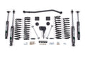 07-11 Jeep Wrangler JK 2 Door 4 Inch Coil Spring Lift Kit Zone Offroad