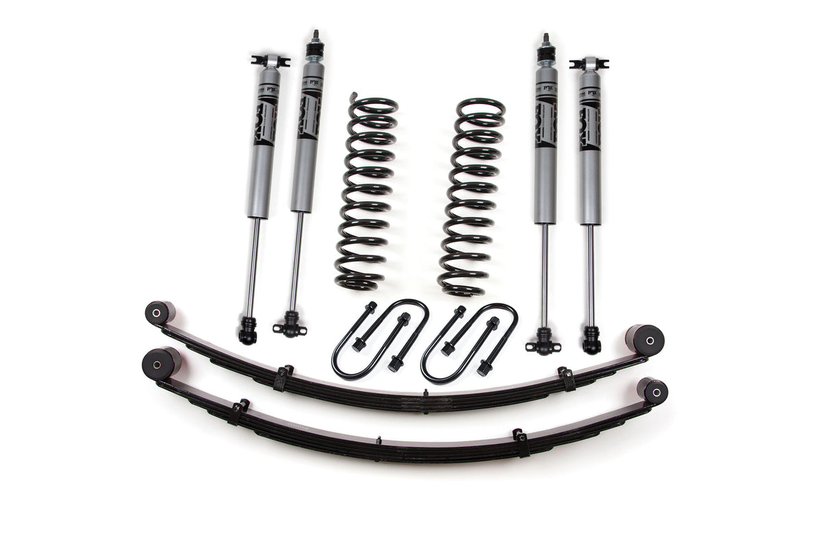 84-01 Jeep Cherokee XJ 3 Inch Lift Kit With Rear Springs -Dana 35 Zone Offroad
