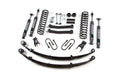 84-01 Jeep Cherokee XJ 4.5 Inch Lift Kit With Rear Springs Chrysler 8.25 Zone Offroad