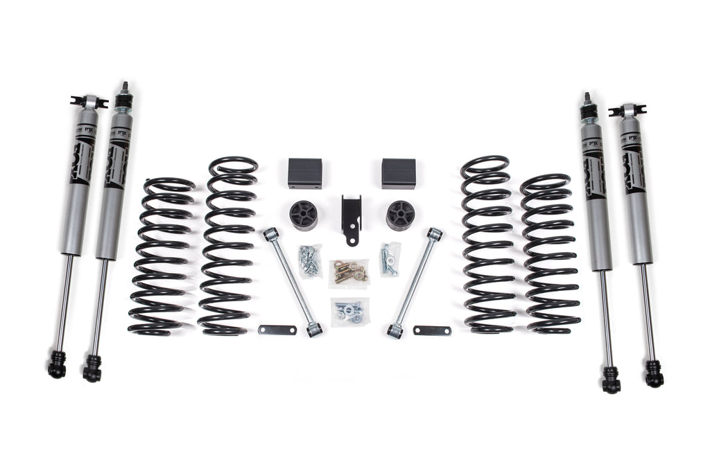 12-18 Jeep Wrangler JK 2 Door 3 Inch Coil Spring Lift Kit Zone Offroad
