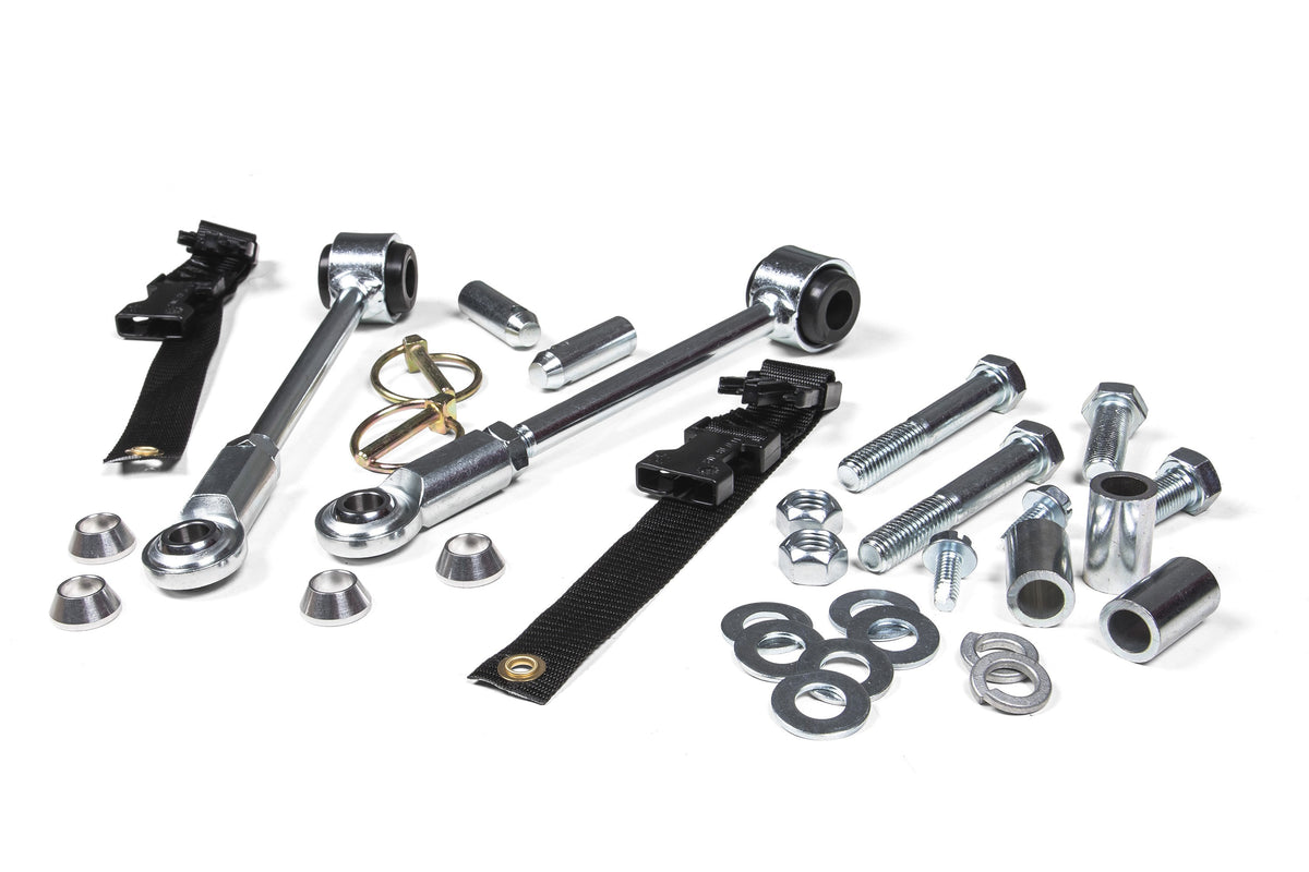 18-26 Jeep Wrangler JL/20-26 Jeep Gladiator JT Front Sway Bar Disconnects Zone Offroad