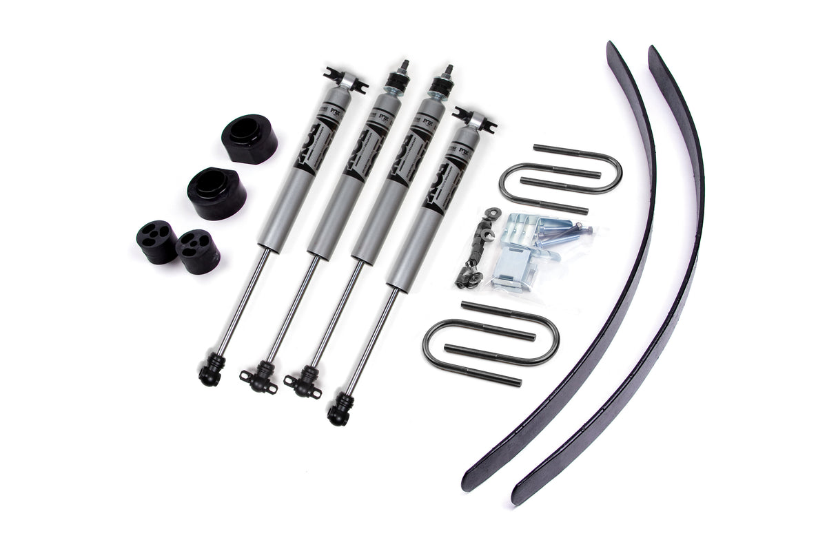 84-01 Jeep Cherokee XJ 2 Inch Lift Kit With Dana 35 Axle Zone Offroad