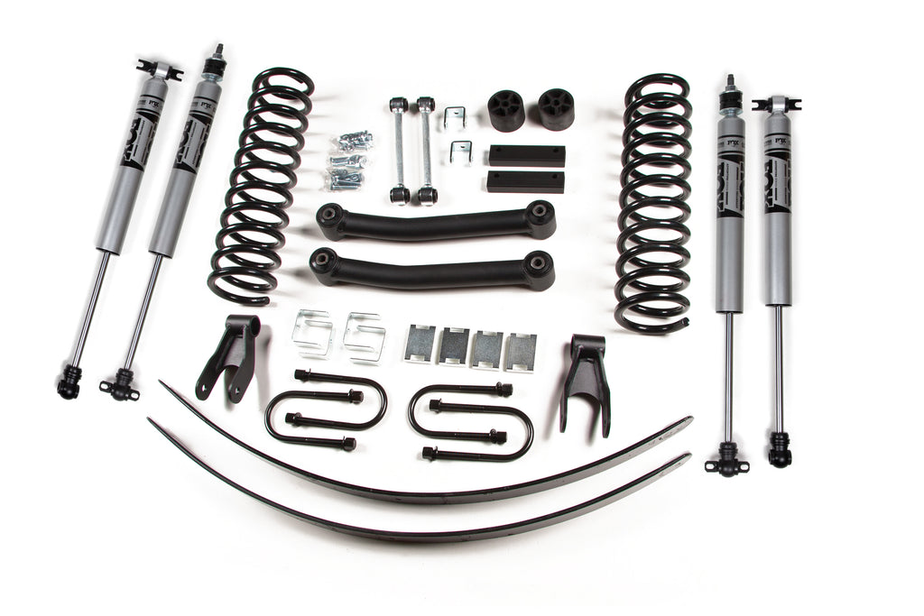 84-01 Jeep Cherokee XJ 4.5 Inch Coil Spring Lift Kit With Chrysler Axle Zone Offroad